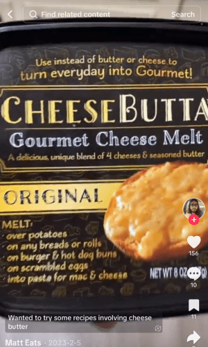 MattEats Cheesebutta Review and Recipes - CheeseButta - Gourmet Products