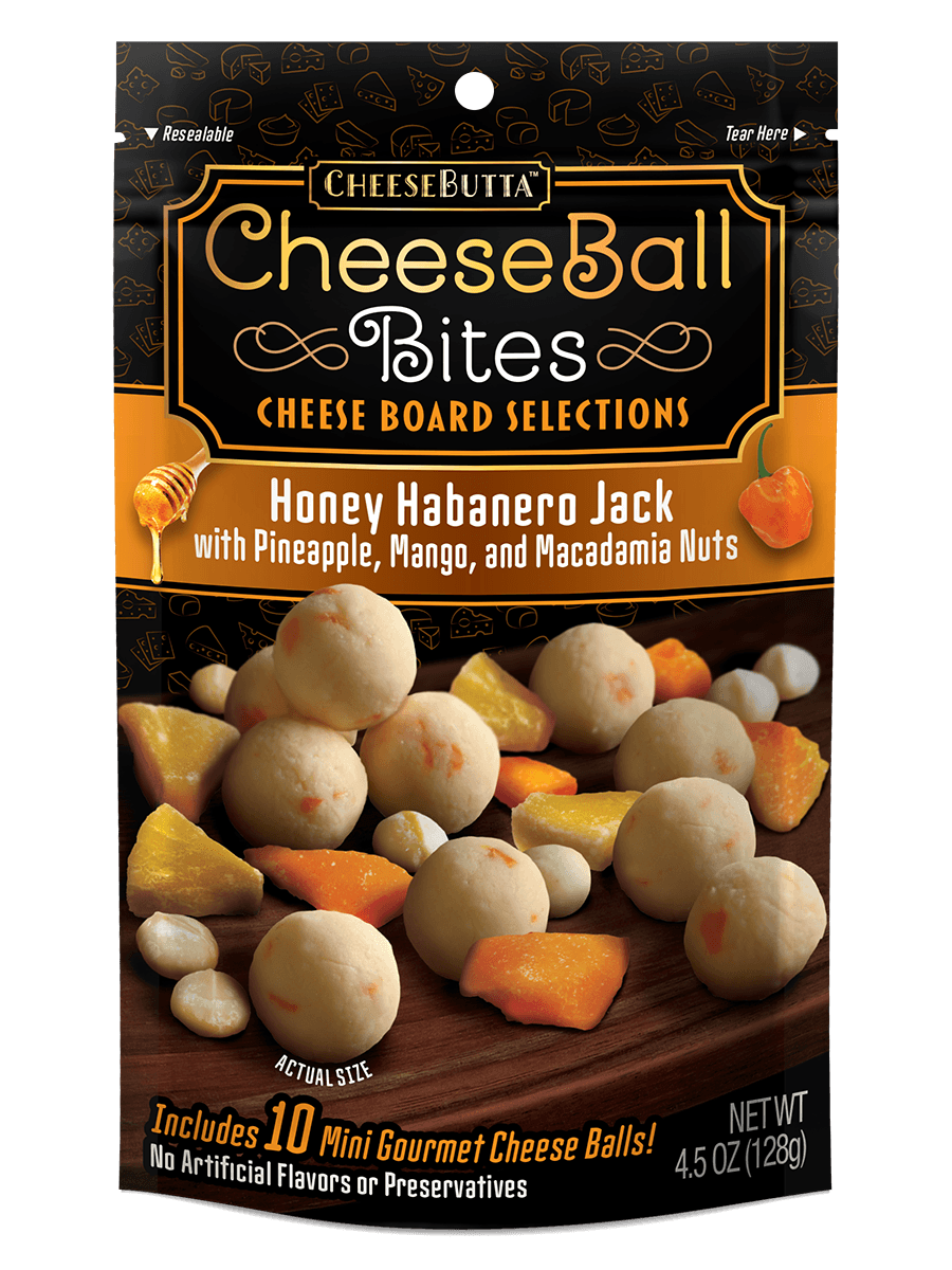Honey Habanero Jack with Pineapple, Mango & Macadamia Nuts - CheeseButta - Gourmet Products