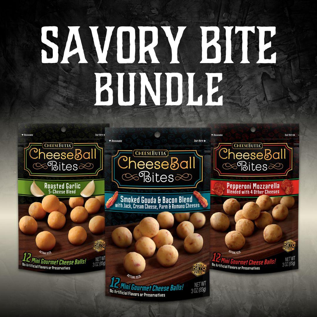 Savory CheeseBall® Bite Bundle - CheeseButta - Gourmet Products