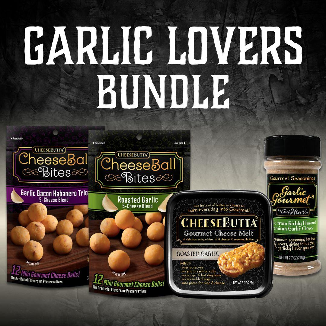 Garlic Lovers Bundle - CheeseButta - Gourmet Products